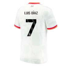 Liverpool Luis Diaz #7 Tredjedrakt 2024-25 Kortermet